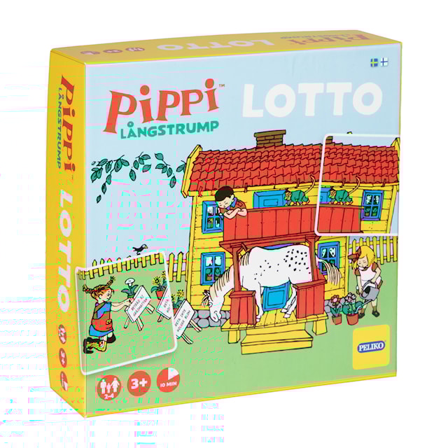 Produktbilde 1 for Pippi Langstrømpe Lotto (SE/FI) Peliko