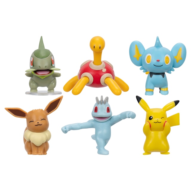 Produktbild 1 för Pokemon Battle Figure 6-Pack