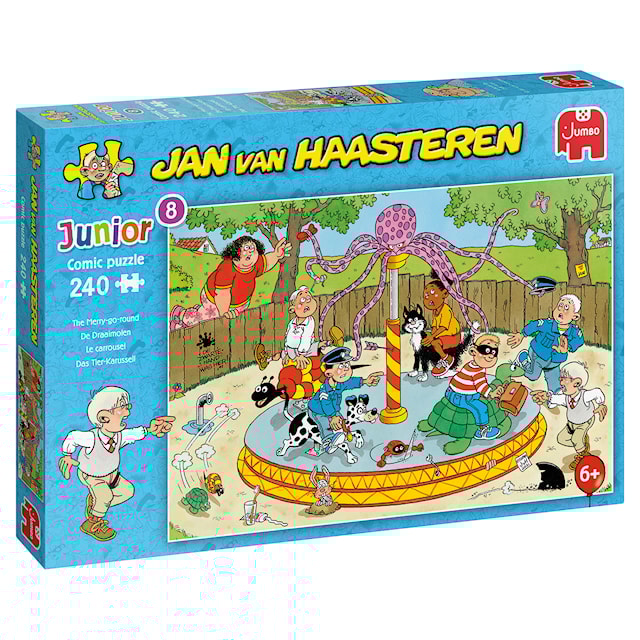 Produktbild 3 för Jan Van Haasteren Junior The Merry-Go-Round Pussel 240 bitar, Jumbo