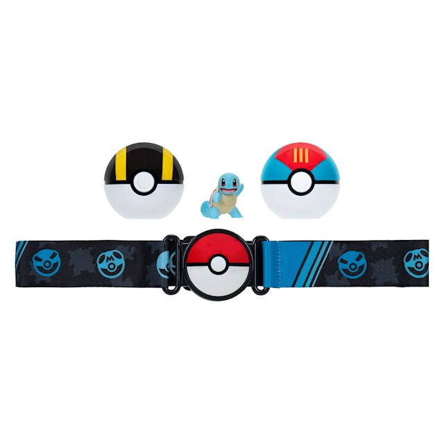 Tuotekuva 1 - Pokemon Clip N Go Belt Set Squirtle