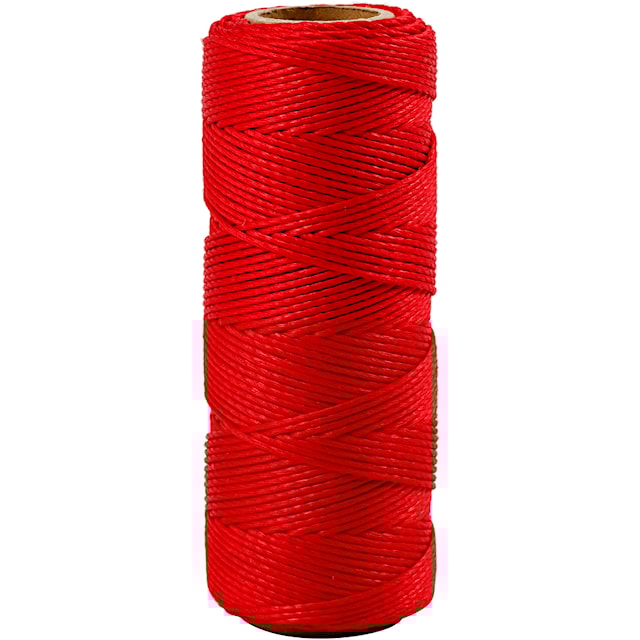 Produktbilde 1 for Bambussnor, tykkelse 1 mm, rød, 65 m/ 1 rl.