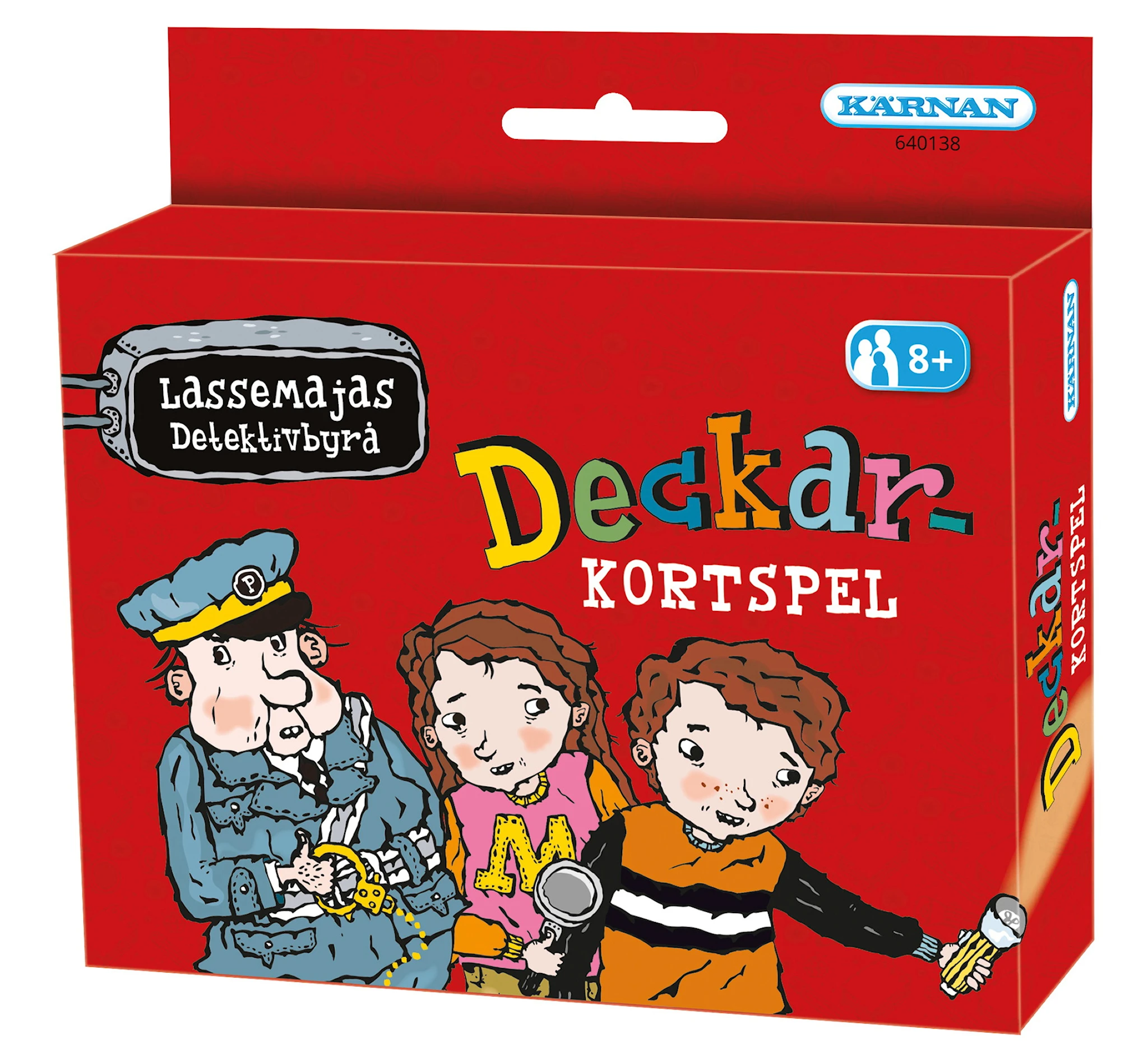 Produktbild för Lasse-Majas Detektivbyrå Deckarkortspel (SE)