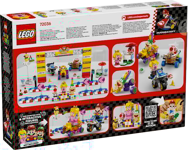 Produktbild 3 för Mario Kart™ – Baby Peach & Grand Prix LEGO® Super Mario (72036)