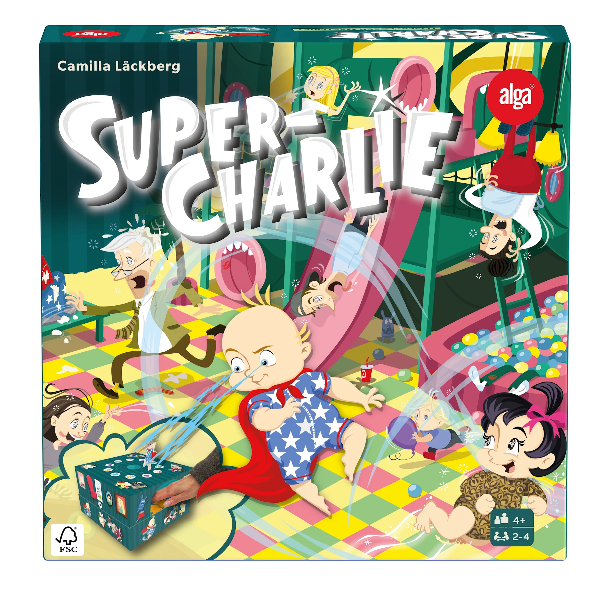 Produktbild för Super-Charlie brädspel, Alga (SE)