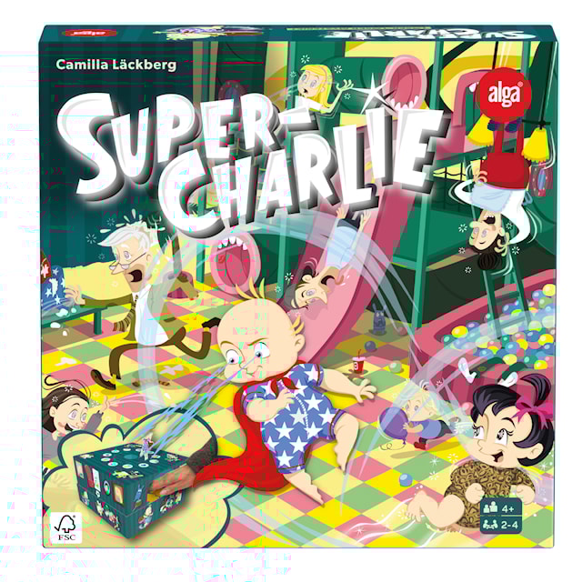 Produktbild 1 för Super-Charlie brädspel, Alga (SE)