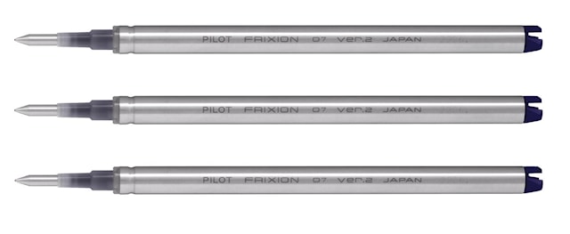 Refill Frixion Zone 0,7mm Blå 3-pack Pilot