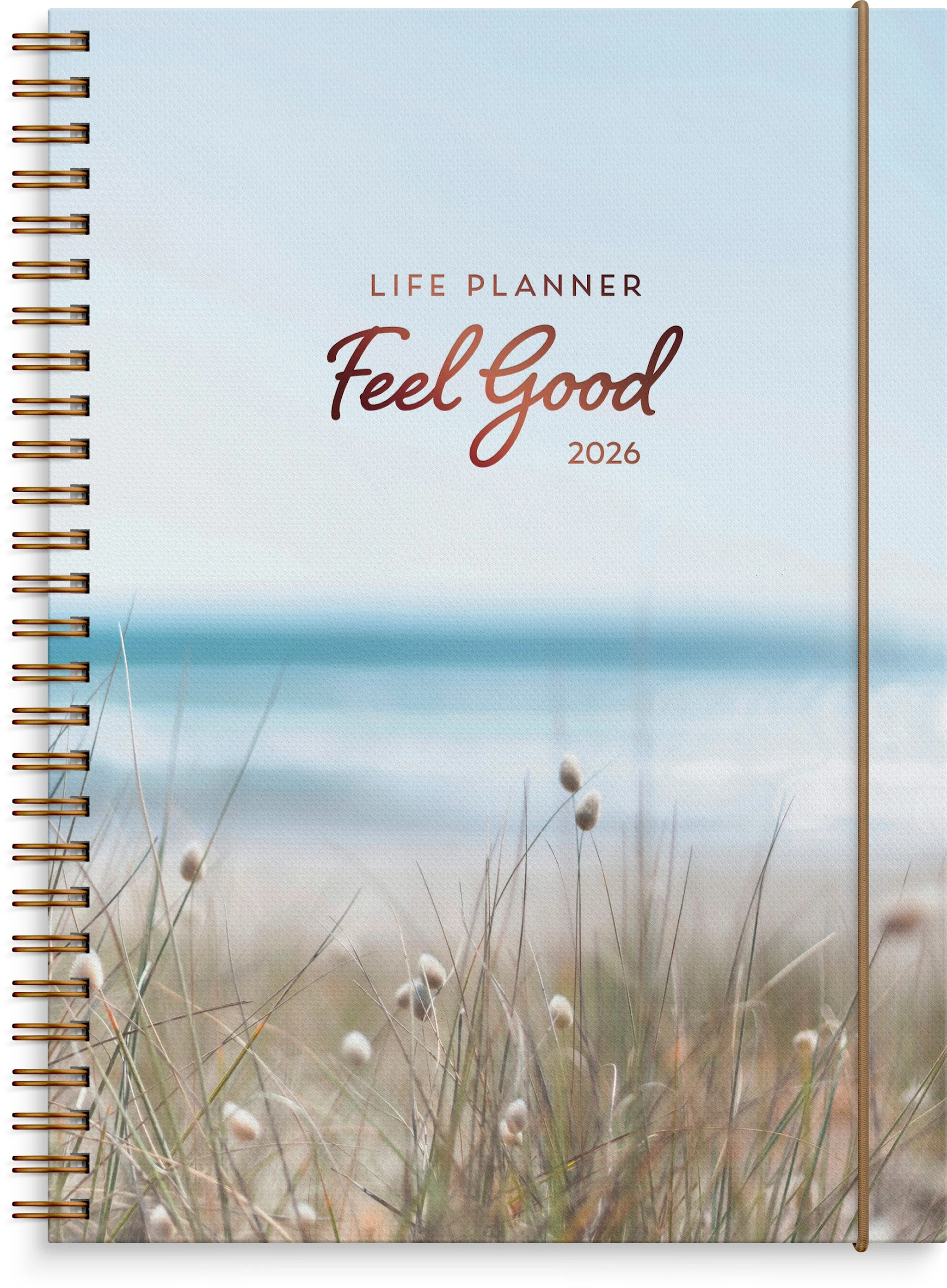 Produktbild för Kalender 2026 A5 Life Planner Feel good Burde
