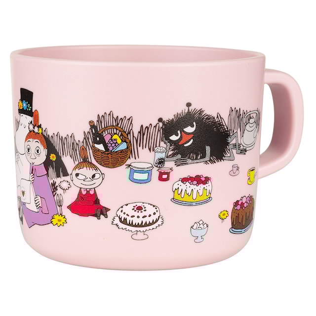 Tuotekuva 1 - Muumi Pikkumy Mukilla Kahva Vaaleanpunainen Rätt Start