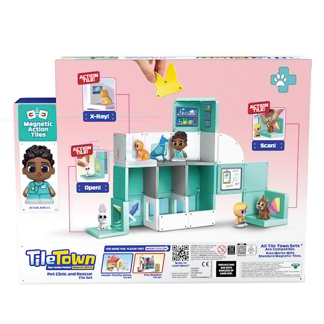 Tuotekuva 8 - Eläinsairaalan Tile Town magneettilelu