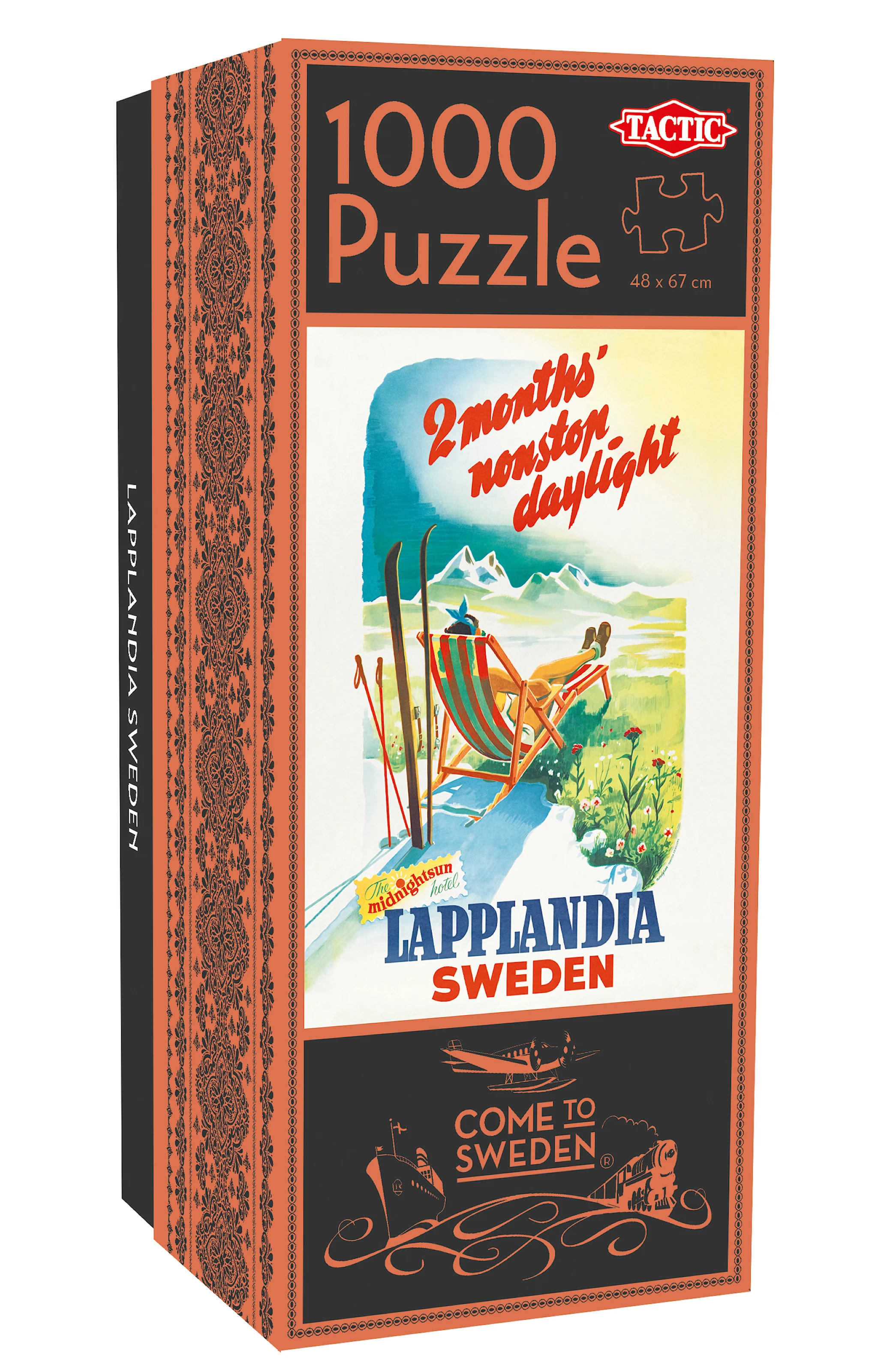 Tuotekuva ille 1000 pcs Vintage Lapplandia Tactic