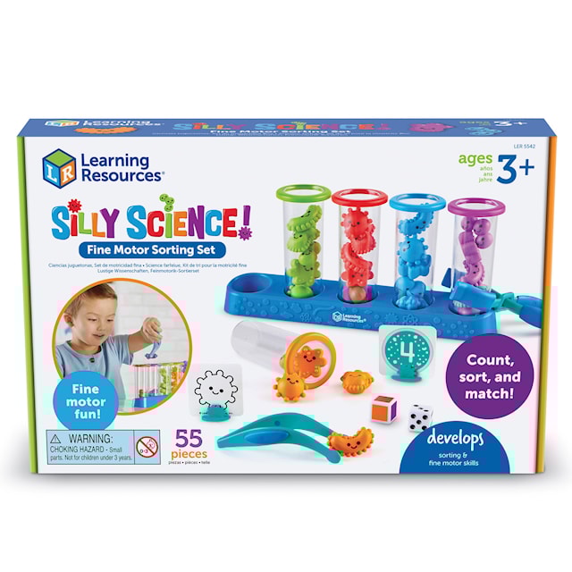 Produktbild 1 för Stärk din Finmotorik Sorteringsset Silly Science Learning Resources