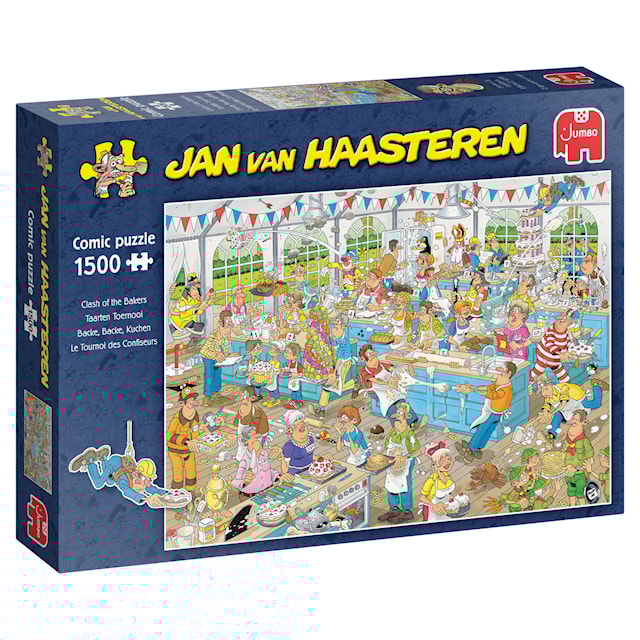 Produktbilde 1 for Jan Van Haasteren The Clash of the Bakers Puslespill 1500 brikker