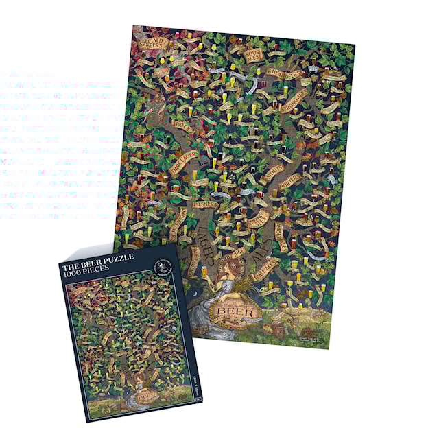 Produktbild 2 för Öl Pussel - En introduktion till öl 1000 bitar, Water and Wines