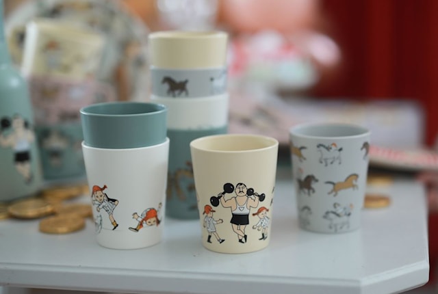 Produktbilde 2 for Pippi Sirkus Samlekopper 4-pakning Rätt Start