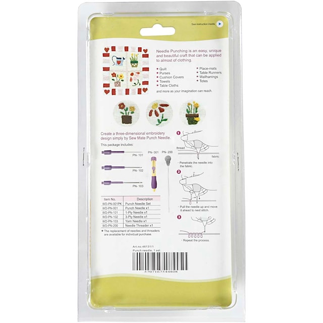 Produktbilde 5 for Punch Needle, L: 13 cm, 1 sett
