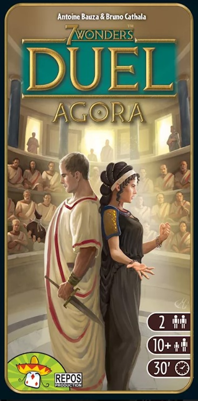 7 Wonders Duel: Agora (laajennus) (FI/SE/NO/DK)