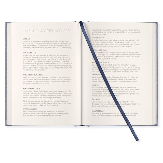 Produktbild 5 för 1-Års Dagbok A5 Denim Paperstyle