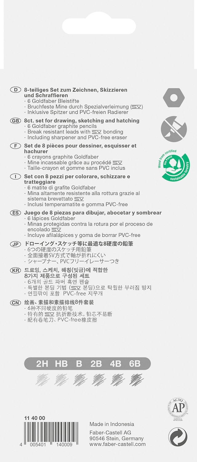 Tuotekuva 2 - Grafitpennor FABER-CASTELL (6)