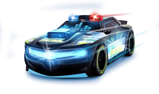 Tuotekuva 2 - Rhythm Patrol -poliisiauto Dickie Toysilta