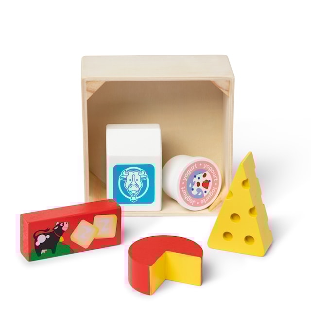 Tuotekuva 2 - Puinen Dairy Play Food Melissa & Doug