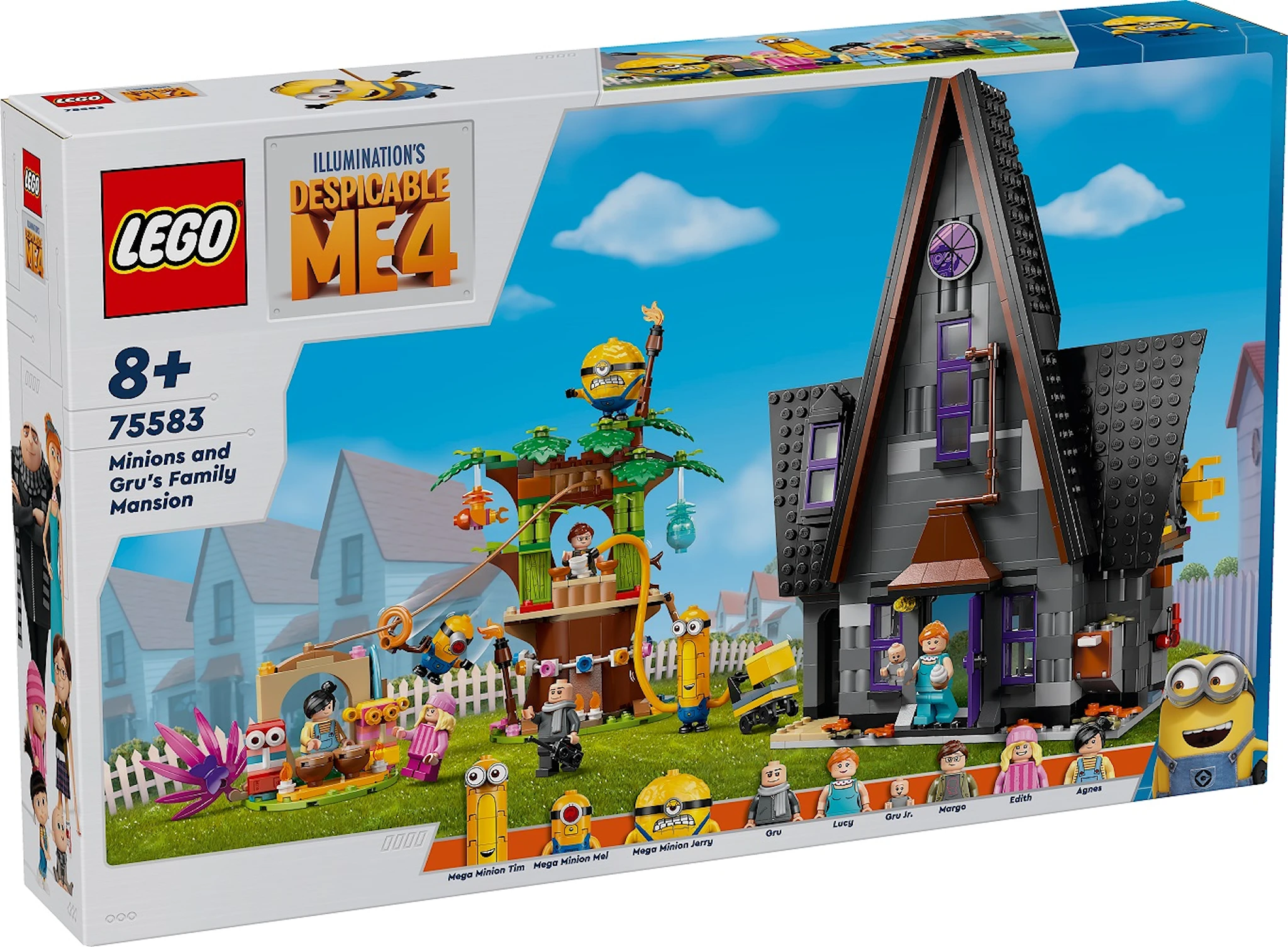 Tuotekuva ille Kätyrien ja Grun kotitalo LEGO® Despicable Me (75583)