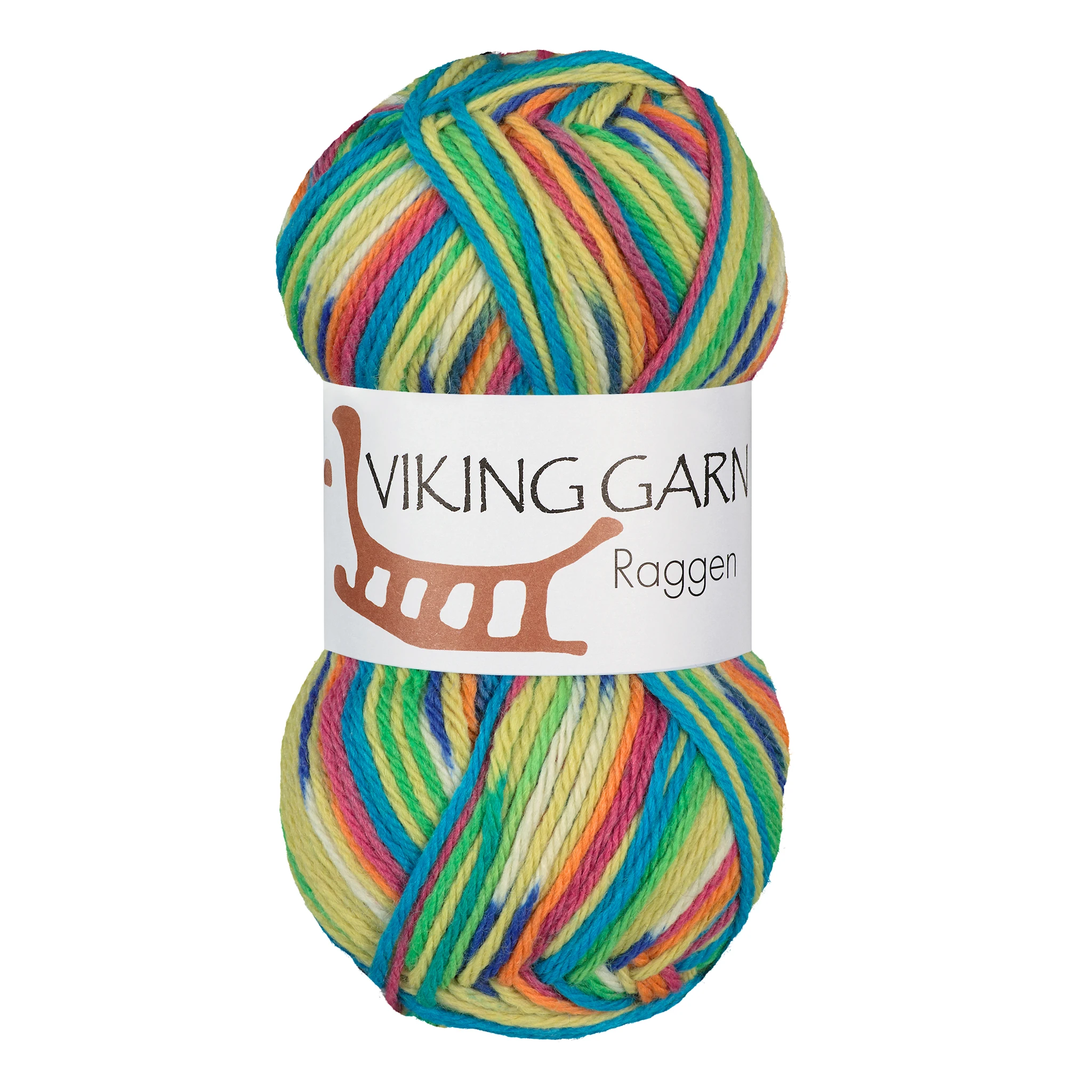 Produktbilde for Raggen garn ullmiks150 g Viking Garn
