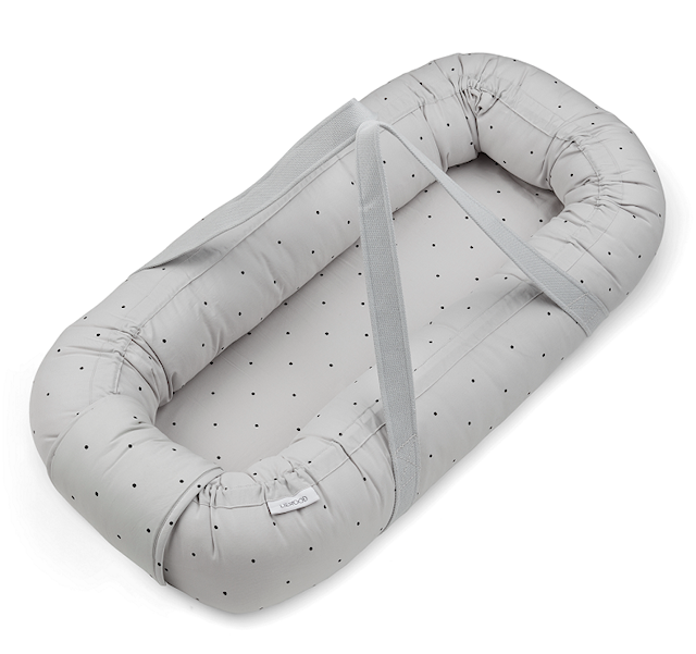Gro Babynest Classic Dot Dumbo Grey Liewood