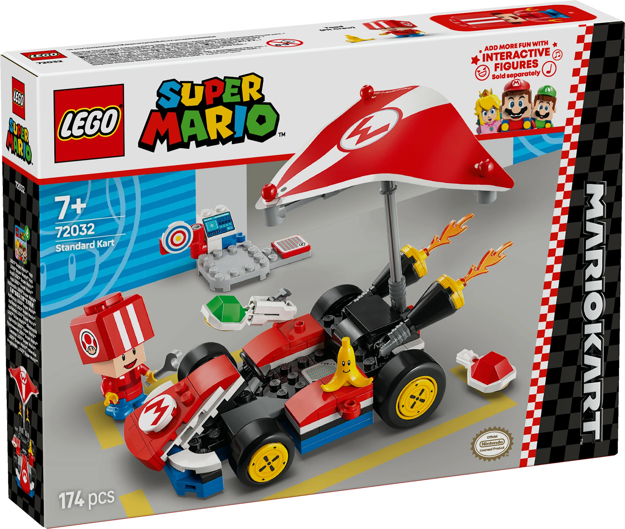 Tuotekuva ille Mario Kart™ – Standard Kart LEGO® Super Mario (72032)