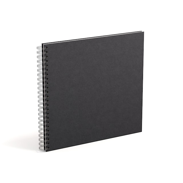 Produktbild 2 för Fotoalbum Black med vita blad 35x31,5cm Bigso Box of Sweden