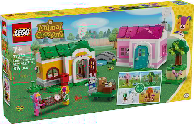 Produktbild 1 för Kreativa hus: roliga årstider LEGO® Animal Crossing (77057)