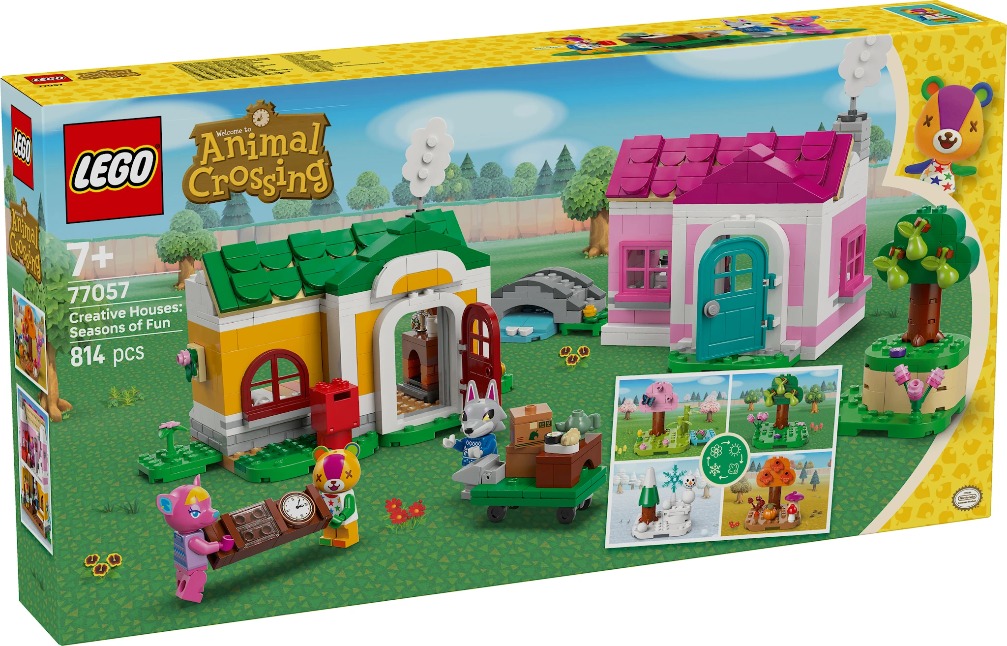 Tuotekuva ille Luovat talot: Hauskat vuodenajat LEGO® Animal Crossing (77057)