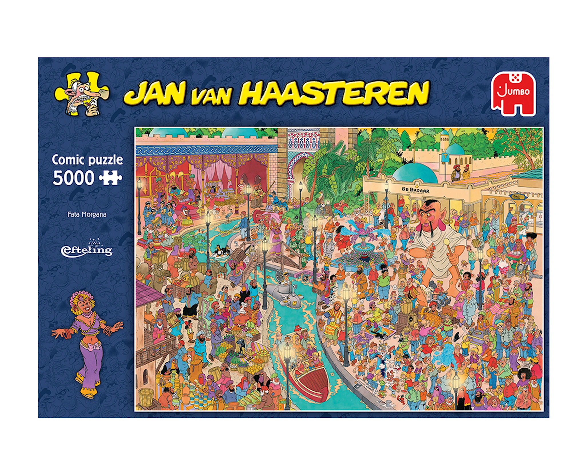 Produktbilde for Jan Van Haasteren Efteling Fata Morgana Puslespill 5000 brikker