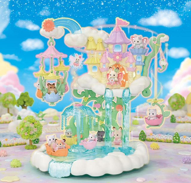 Produktbilde 2 for Skysslottet Sylvanian Families