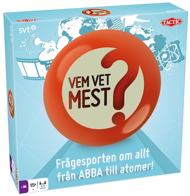 Produktbild 1 för Vem vet mest? Spel (SE)
