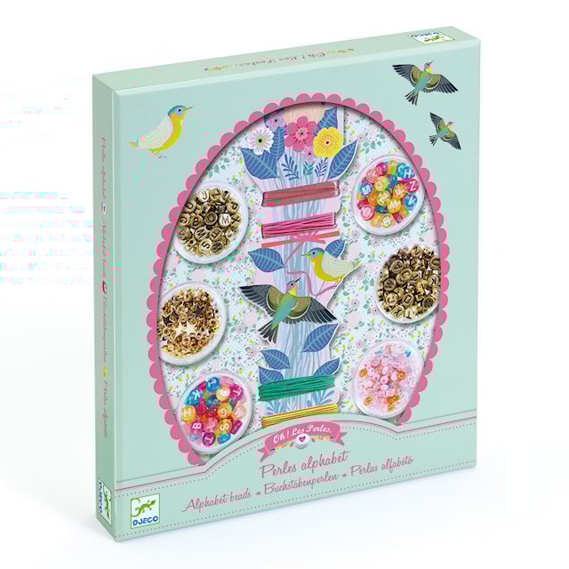 Produktbilde 3 for Perlesett Alfabetperler Djeco