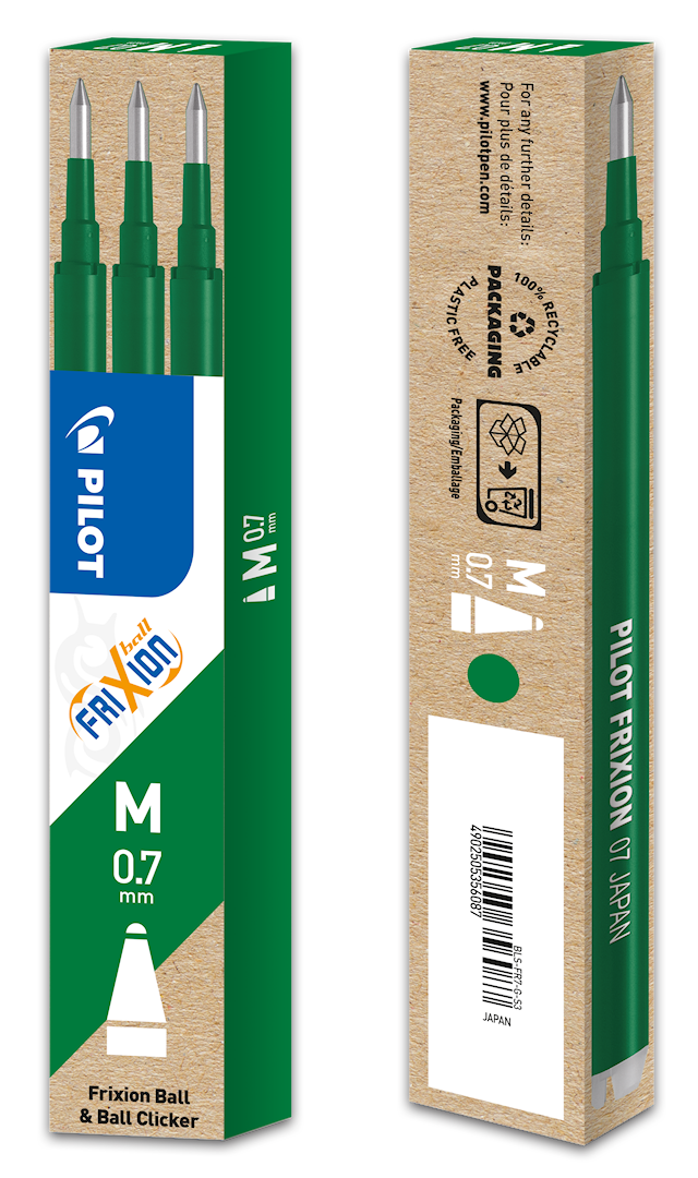 Produktbilde 2 for Patron Frixion Grønn (3) Pilot
