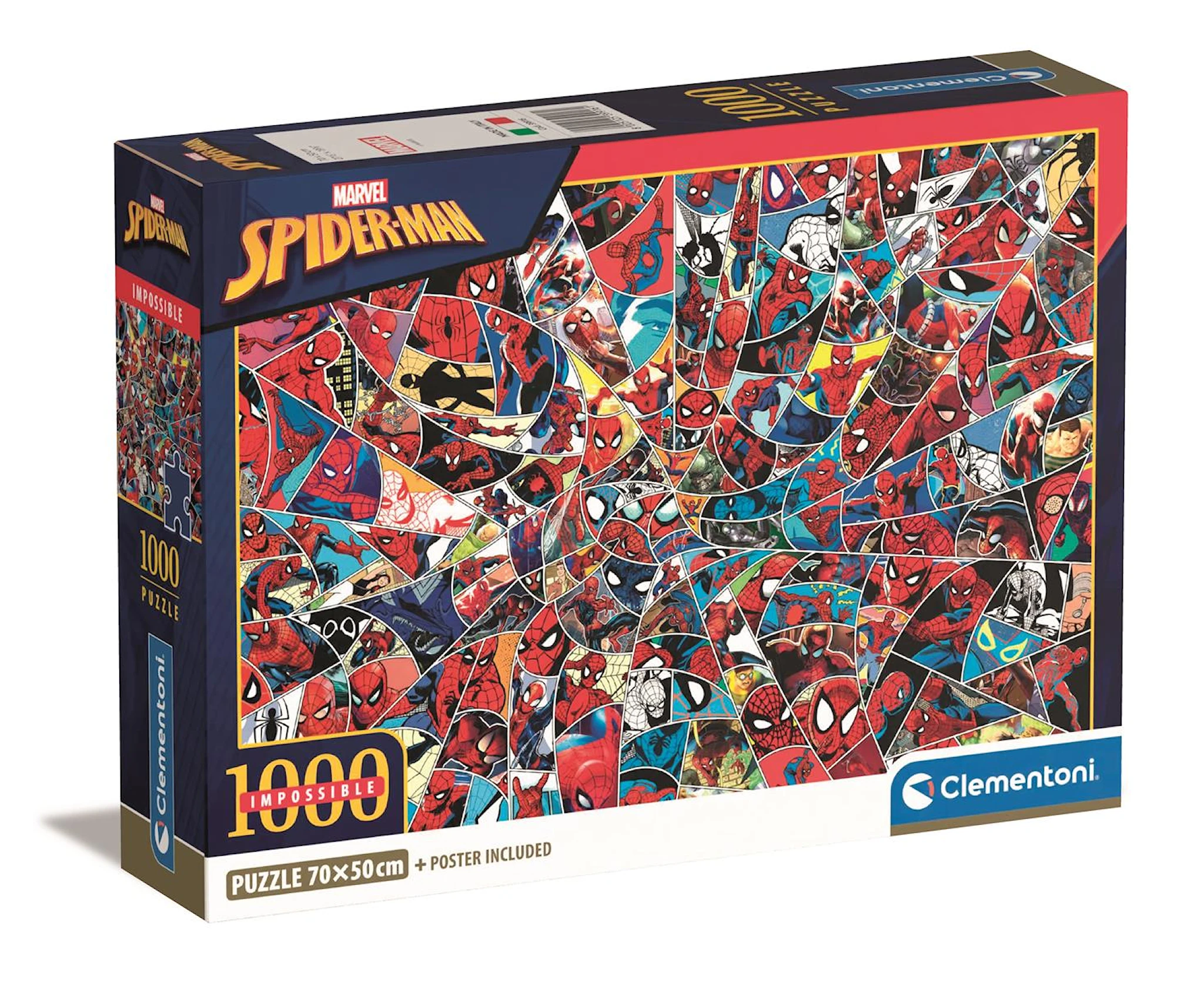 Produktbilde for Puslespill CB Impossible Spider-Man 1000 brikker, Clementoni