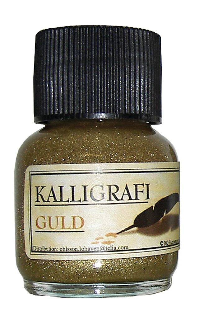 Bläck 29 ml Guld Ancestors