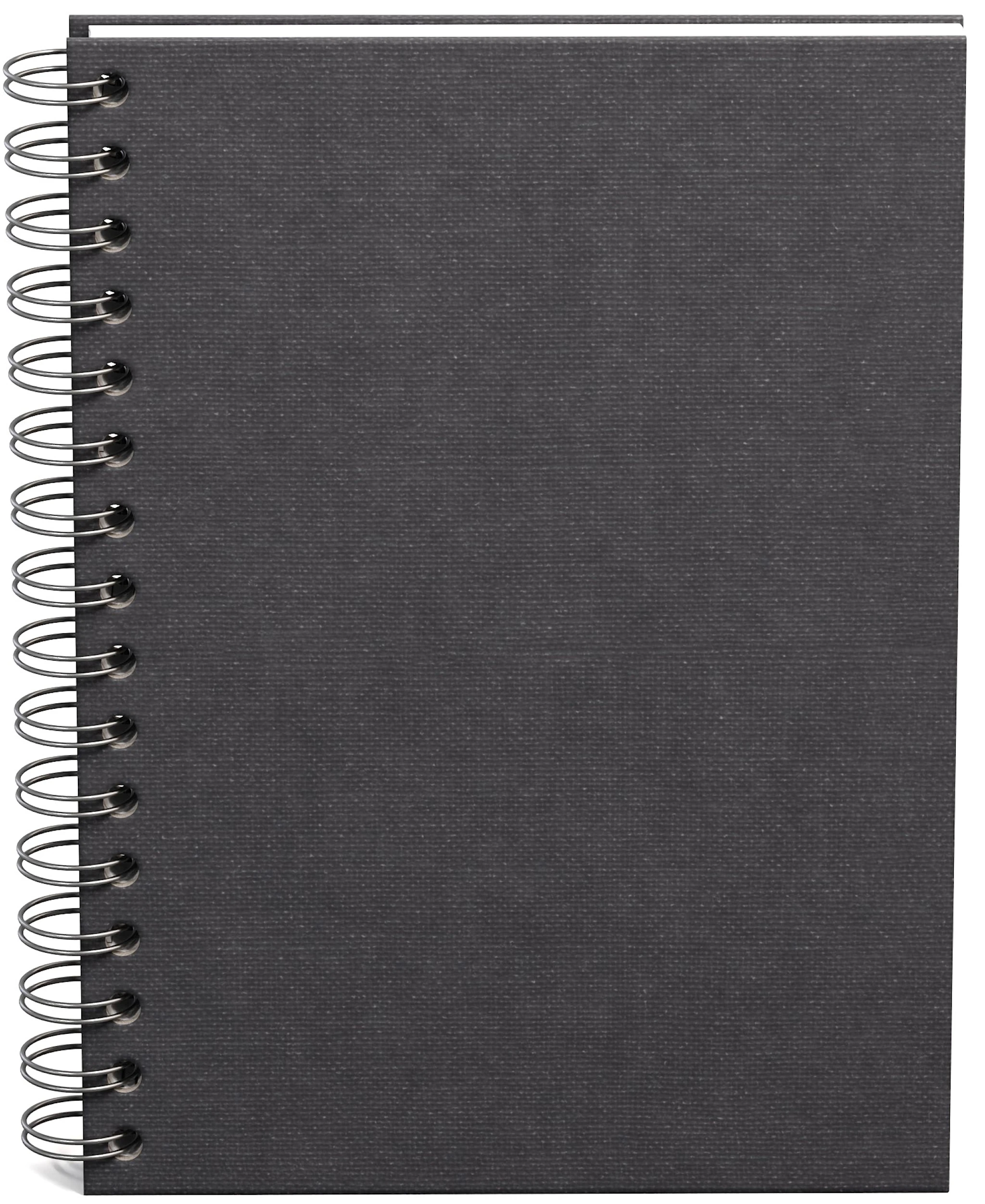 Produktbild för Anteckningsbok A5 Olinjerad Black 90 Blad Bigso Box of Sweden