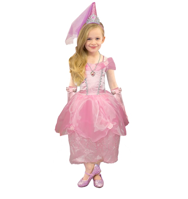 Produktbild 2 för All Dressed Up Deluxe Maskeradset Prinsessa
