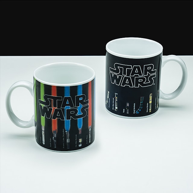 Star Wars Lämpöherkkä Muki Lightsabers