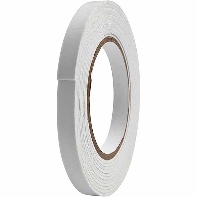 Produktbilde 1 for 3D Tape, B: 12 mm, tykkelse 2 mm, 5 m/ 1 rl.