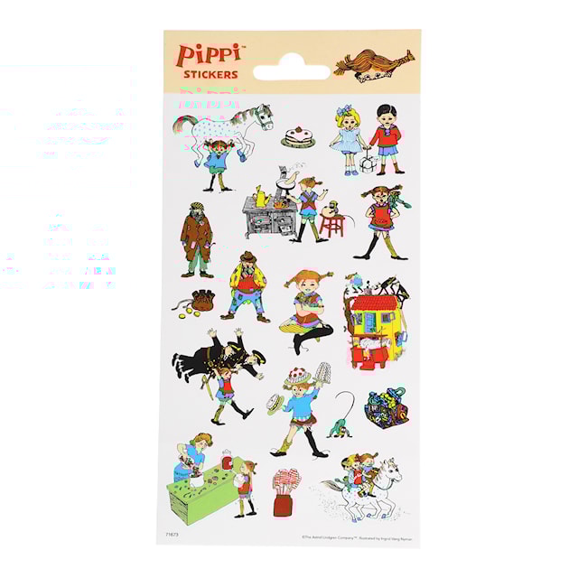 Produktbilde 1 for Klistremerker Pippi 2