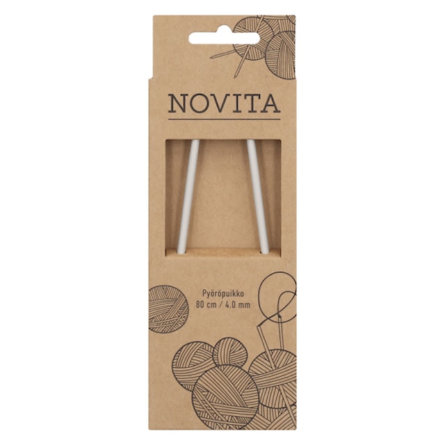 Rundstickor 80 cm 10,0 Novita