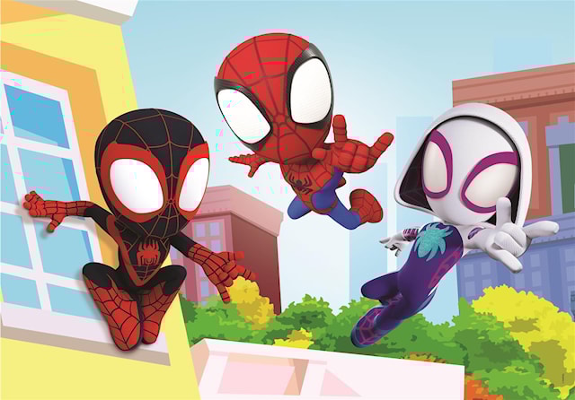 Produktbild 3 för Pussel 2x20 bitar Spidey and his Amazing Friends, Clementoni