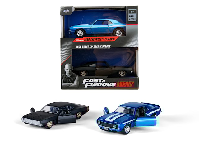 Produktbilde 5 for Fast & Furious Dobbelpakke Dodge Charger & Chevrolet Camaro 1:32 Jada Toys