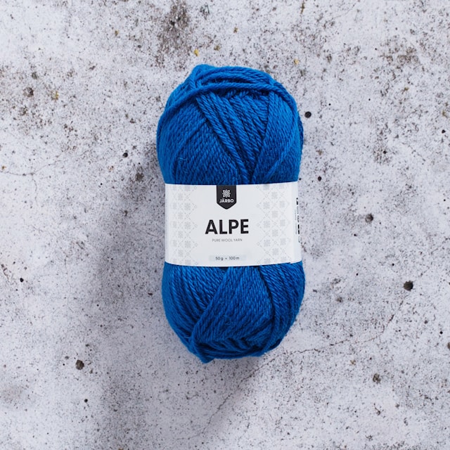 Alpe ullgarn 50 gr Brilliant Blue 07 Järbo
