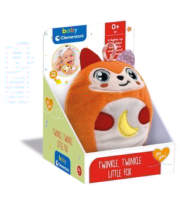 Produktbild 2 för Twinkle Nattlampa med Ljud Twinkle Little Fox