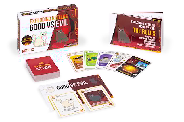 Produktbilde 3 for Exploding Kittens Good vs Evil Nordic edition (SE/NO/FI/DK)