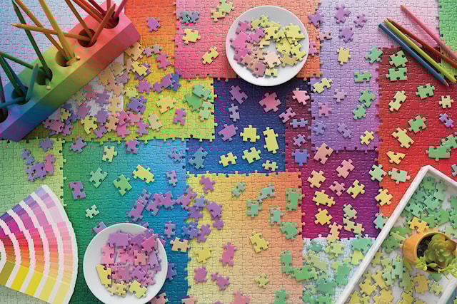 Produktbild 2 för Puzzles On Puzzles Pussel 3000 bitar Ravensburger